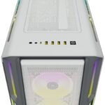 iCUE 5000T RGB Tempered Glass Mid-Tower ATX PC Case - White - CC-9011231-WW