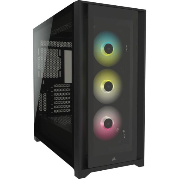 Carcasa Corsair iCUE 5000X, ATX, fara sursa, RGB - CC-9011212-WW