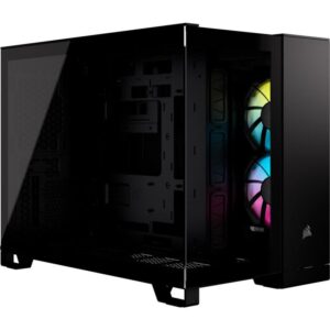 Carcasa CORSAIR iCUE LINK 2500X Micro ATX Dual Chamber NEGRU - CC-9011267-WW