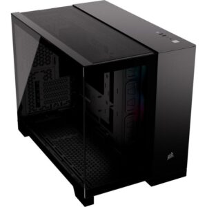 Carcasa CORSAIR iCUE LINK 2500X Micro ATX Dual Chamber NEGRU - CC-9011267-WW