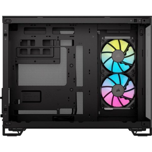 Carcasa CORSAIR iCUE LINK 2500X Micro ATX Dual Chamber NEGRU - CC-9011267-WW