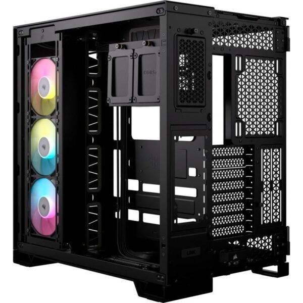 Carcasa CORSAIR iCUE LINK 6500X Mid Tower ARGB NEGRU - CC-9011269-WW