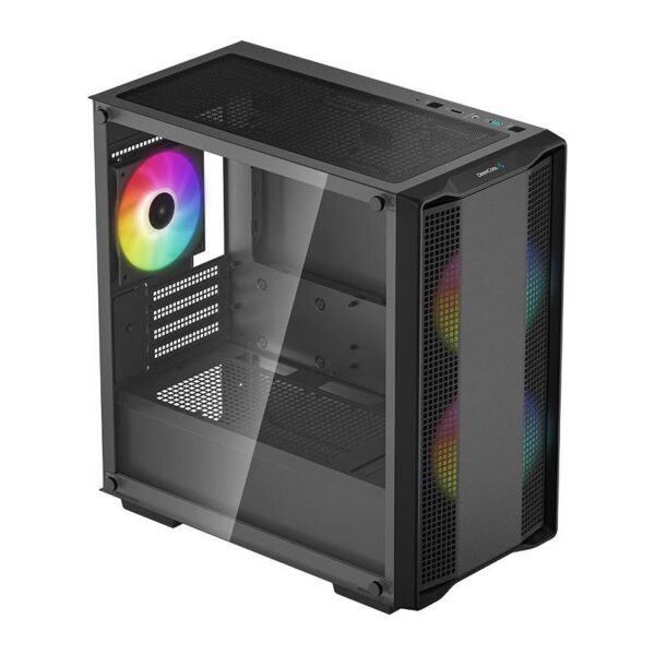 Carcasa DEEPCOOL CC360 Mid Tower ARGB NEGRU - R-CC360-BKAPM3-G-1