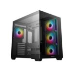 Carcasa DEEPCOOL CG550 4F Mid Tower ARGB NEGRU, Tempered - R-CG530-BKADA4-G-1