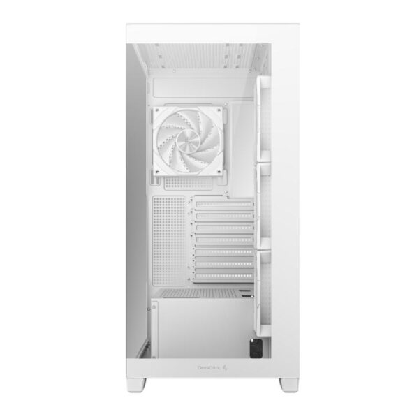 Carcasa DEEPCOOL CG580 4F Mid Tower ARGB ALB, Tempered Glass+ABS+SGCC - R-CG580-WHADA4-G-1