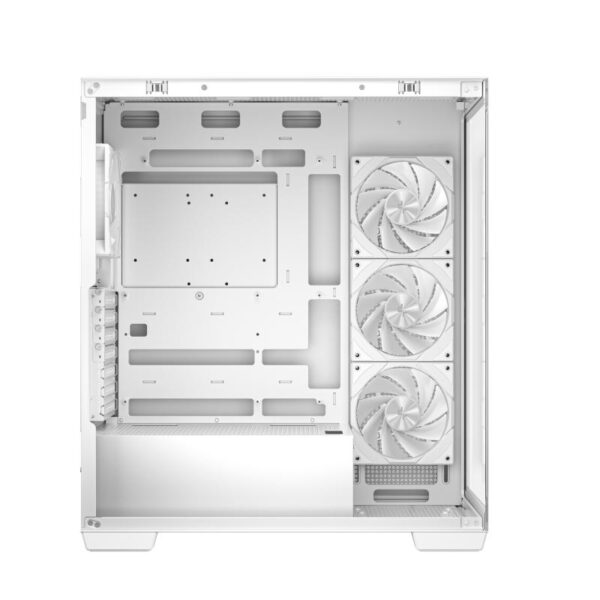 Carcasa DEEPCOOL CG580 4F Mid Tower ARGB ALB, Tempered Glass+ABS+SGCC - R-CG580-WHADA4-G-1