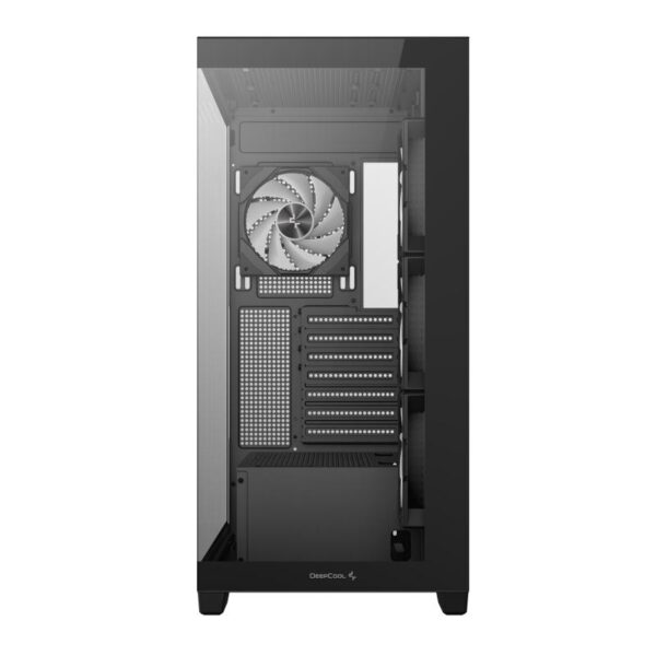 Carcasa DEEPCOOL CG580 4F Mid Tower ARGB NEGRU, Tempered - R-CG580-BKADA4-G-1