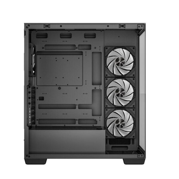 Carcasa DEEPCOOL CG580 4F Mid Tower ARGB NEGRU, Tempered - R-CG580-BKADA4-G-1