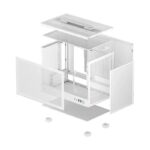 Carcasa DEEPCOOL CH160 Mini Tower ALB - R-CH160-WHNGI0-G-1