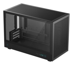 Carcasa DEEPCOOL CH260 Mini Tower NEGRU, Tempered Glass - R-CH260-BKNGM0-G-1