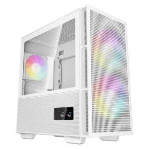 Carcasa DEEPCOOL CH360 DIGITAL Mini Tower ARGB ALB - R-CH360-WHAPE3D-G-1