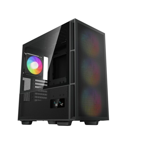 Carcasa DEEPCOOL CH560 DIGITAL Mid Tower ARGB NEGRU - R-CH560-BKAPE4D-G-1