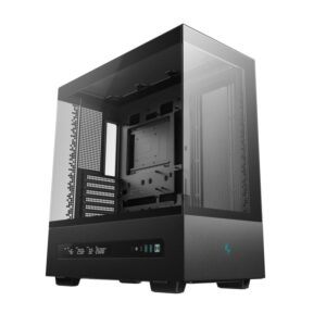 Carcasa DEEPCOOL CH690 DIGITAL Mid Tower NEGRU, Tempered Glass+ - R-CH690-BKNNA0D-G-1