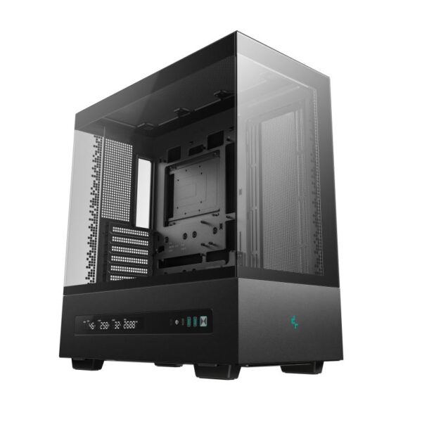 Carcasa DEEPCOOL CH690 DIGITAL Mid Tower NEGRU, Tempered Glass+ - R-CH690-BKNNA0D-G-1