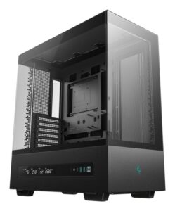 Carcasa DEEPCOOL CH690 DIGITAL Mid Tower NEGRU, Tempered Glass+ - R-CH690-BKNNA0D-G-1