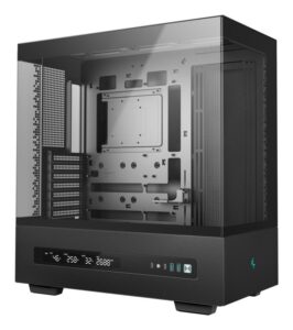 Carcasa DEEPCOOL CH690 DIGITAL Mid Tower NEGRU, Tempered Glass+ - R-CH690-BKNNA0D-G-1