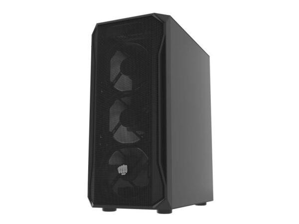 Carcasa FURY SHOBO SH4F Mid Tower NEGRU, Tempered Glass - NFO-2152