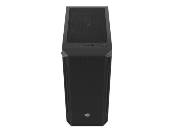 Carcasa FURY SHOBO SH4F Mid Tower NEGRU, Tempered Glass - NFO-2152