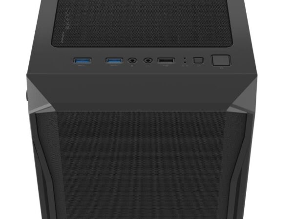 Carcasa FURY SHOBO SH4F Mid Tower NEGRU, Tempered Glass - NFO-2152