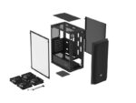 Carcasa FURY SHOBO SH4F Mid Tower NEGRU, Tempered Glass - NFO-2152