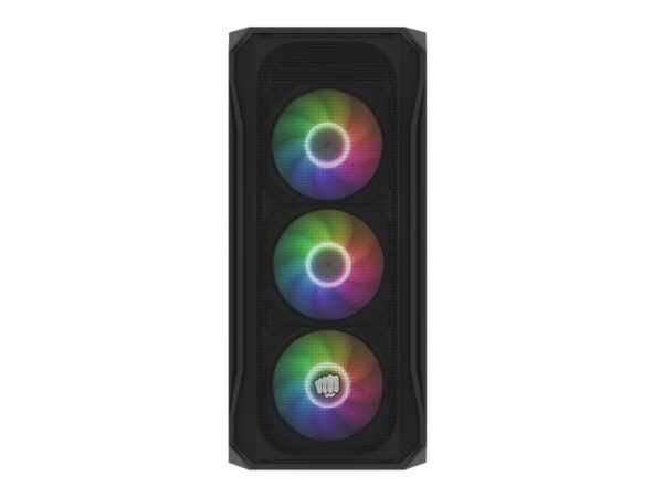 Carcasa FURY SHOBO SH4F Mid Tower RGB NEGRU, Tempered Glass - NFO-2154
