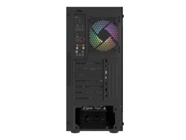 Carcasa FURY SHOBO SH4F Mid Tower RGB NEGRU, Tempered Glass - NFO-2154