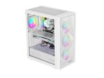 Carcasa GENESIS DIAXID 605 Mid Tower ARGB ALB, Tempered Glass - NPC-2173