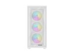 Carcasa GENESIS DIAXID 605 Mid Tower ARGB ALB, Tempered Glass - NPC-2173