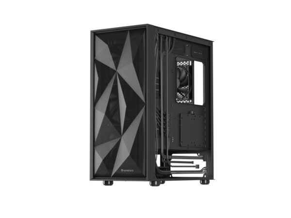 Carcasa GENESIS DIAXID 605F Mid Tower NEGRU, Tempered Glass - NPC-2046