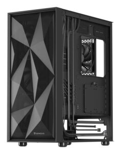 Carcasa GENESIS DIAXID 605F Mid Tower NEGRU, Tempered Glass - NPC-2046