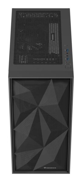 Carcasa GENESIS DIAXID 605F Mid Tower NEGRU, Tempered Glass - NPC-2046