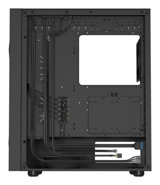 Carcasa GENESIS DIAXID 605F Mid Tower NEGRU, Tempered Glass - NPC-2046