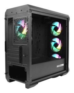Carcasa GENESIS IRID 503 V2 Mini Tower ARGB NEGRU, Tempered Glass - NPC-1559