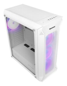 Carcasa GENESIS IRID 505 V2 Mid Tower ARGB ALB, Tempered Glass - NPC-1872