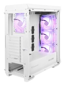 Carcasa GENESIS IRID 505 V2 Mid Tower ARGB ALB, Tempered Glass - NPC-1872