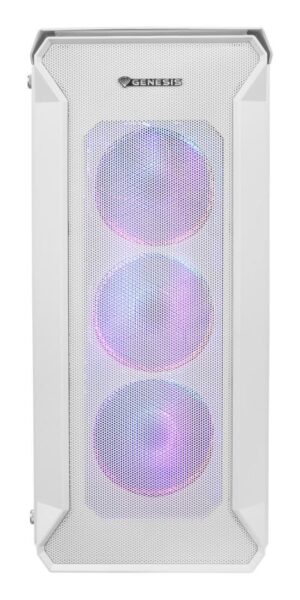 Carcasa GENESIS IRID 505 V2 Mid Tower ARGB ALB, Tempered Glass - NPC-1872