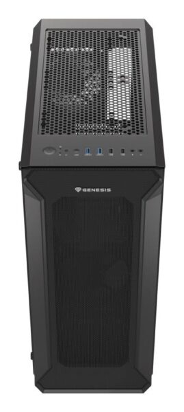 Carcasa GENESIS IRID 505 V2 Mid Tower NEGRU, Tempered Glass - NPC-1517