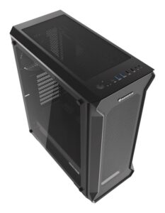 Carcasa GENESIS IRID 505 V2 Mid Tower NEGRU, Tempered Glass - NPC-1517