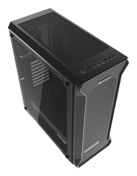 Carcasa GENESIS IRID 505 V2 Mid Tower NEGRU, Tempered Glass - NPC-1517