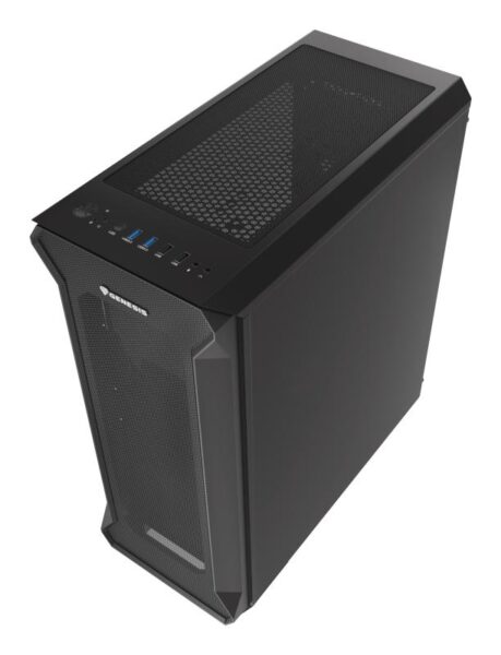 Carcasa GENESIS IRID 505 V2 Mid Tower NEGRU, Tempered Glass - NPC-1517