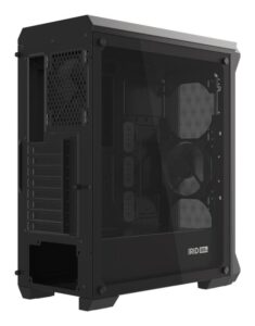 Carcasa GENESIS IRID 505 V2 Mid Tower NEGRU, Tempered Glass - NPC-1517