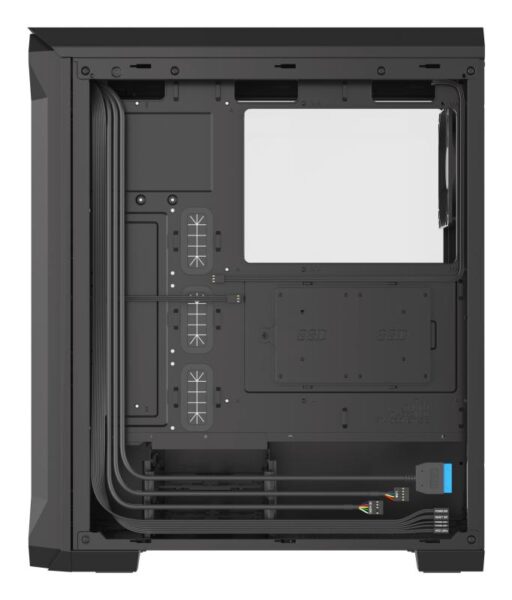 Carcasa GENESIS IRID 505 V2 Mid Tower NEGRU, Tempered Glass - NPC-1517