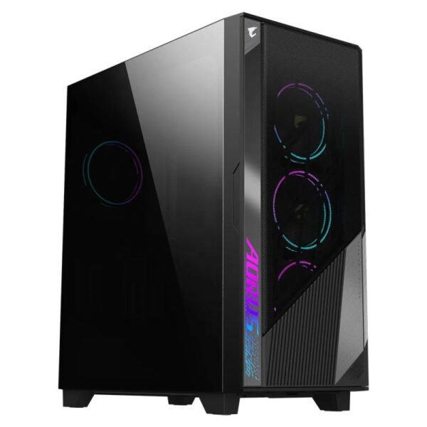 Carcasa Aorus C500 Glass Mid Tower, fara sursa, Mini - GB-AC500G ST