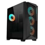 Carcasa GIGABYTE C301 GLASS V2 Mid Tower ARGB NEGRU - C301G V2