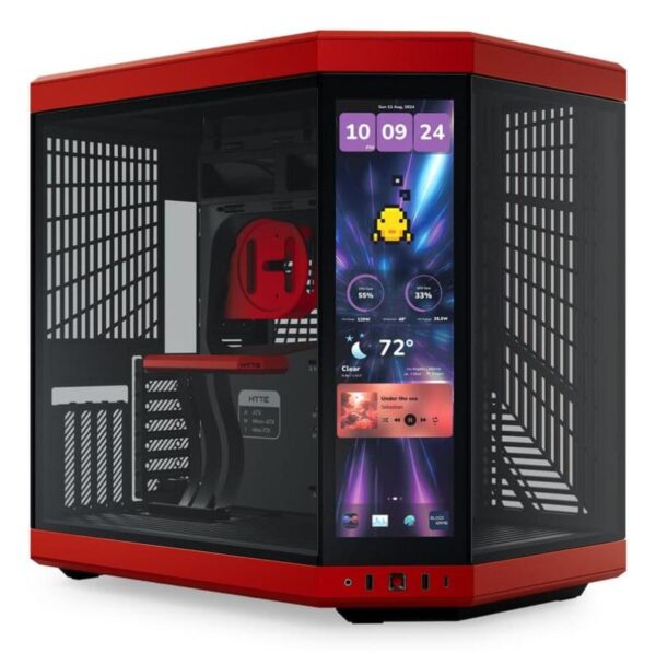 Carcasa HYTE Y70 Mid Tower BLACK CHERRY, Tempered Glass - CS-HYTE-Y70TTI-RB