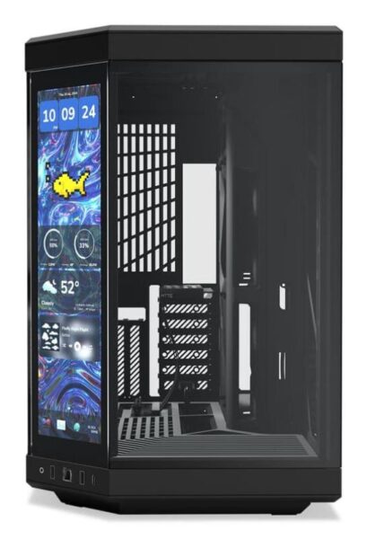 Carcasa HYTE Y70 Mid Tower PITCH BLACK, Tempered Glass - CS-HYTE-Y70TTI-BB
