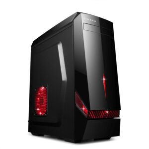 Carcasa Inaza X-Blade neagra, SPCC Steel ATX Mid Tower