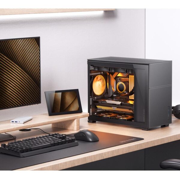 Carcasa Jonsbo D31 MESH Micro-ATX Tempered Glass negru - D31 MESH BLACK