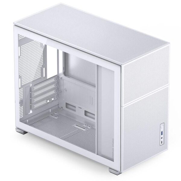 Carcasa Jonsbo D31 MESH Micro-ATX Tempered Glass alb - D31 MESH WHITE