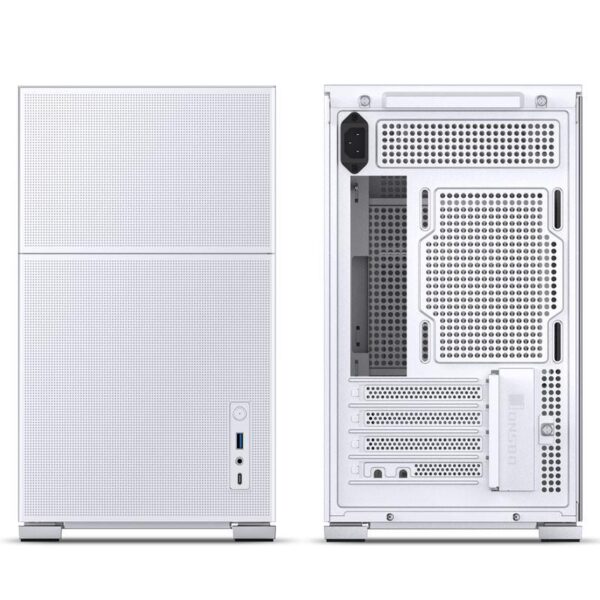 Carcasa Jonsbo D31 MESH Micro-ATX Tempered Glass alb - D31 MESH WHITE